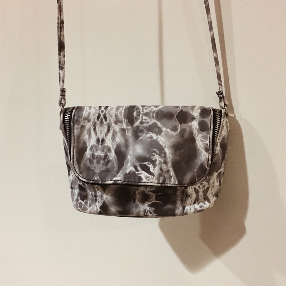 🔥H&M marble satchel / crossbody